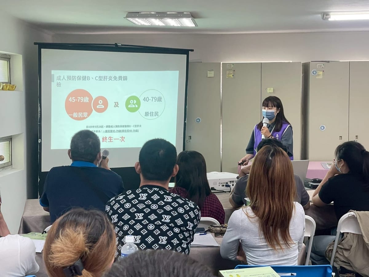 移民署新住民家庭教育課程 健康衛教與在臺法令一次掌握