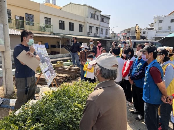 嘉義市府改善道爺圳糯米橋上游排水 宣信學童願望成真 親近糯米橋看見它的美