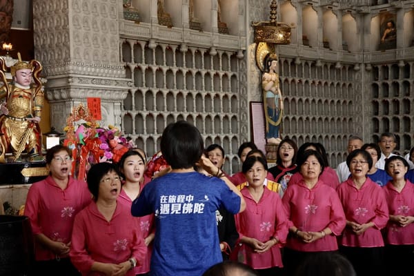 2023年佛光山圓福寺慶祝佛誕節浴佛法會 共兩百多人與會慶賀佛誕節快樂