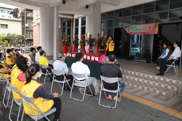 嘉義市警局一分局警察志工中隊慶祝112年端午節 歡慶端午‧粽香傳情 幸福+1
