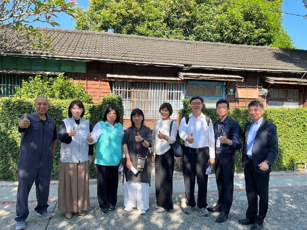 立法院文教委員考察嘉市府積極爭取圖書館總館園區、舊監活化、東門派出所文化基地等預算