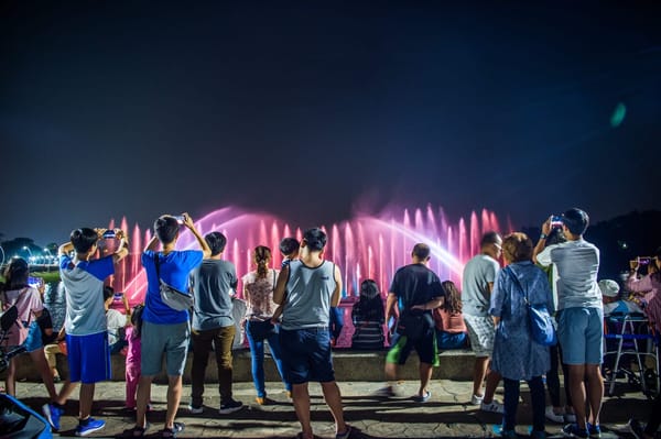 迎接仲夏日 蘭潭音樂噴泉將於6月21日晚間恢復演出