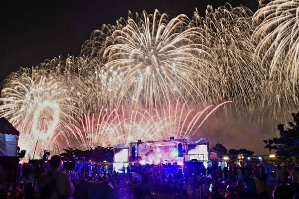 嘉義東石海之夏登場 長達12分鐘發射超過1.7萬發最大砲彈規格