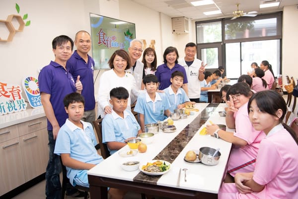嘉義市全國首創增設午餐食育組 黃敏惠市長推動學校食在心安