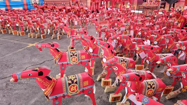 嘉義鹿草元宵火馬祭活動來了　感受超震撼「放火馬」