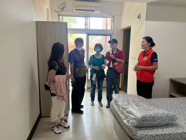 佳里榮家熱情接待台南榮家 深化交流共創長照願景