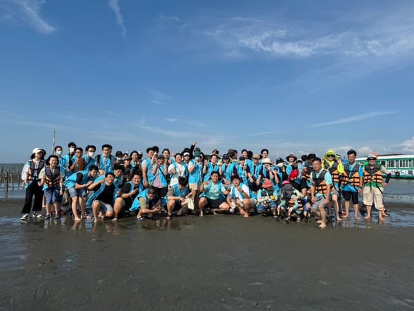 南華大學響應世界地球日　外傘頂洲氣候行動