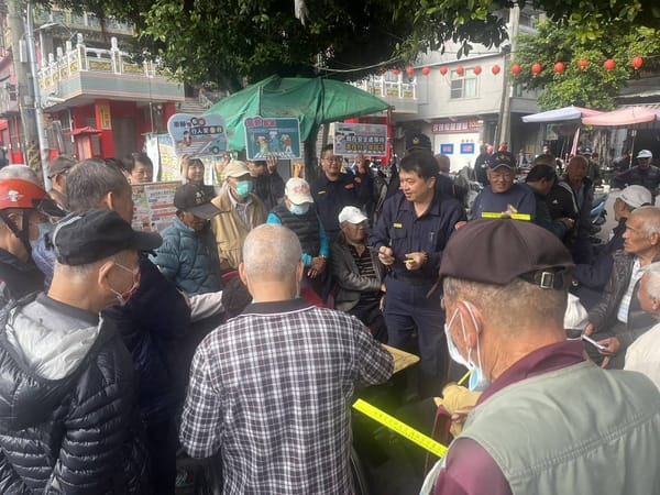 高市左營警局關懷長者 落實高齡友善城市